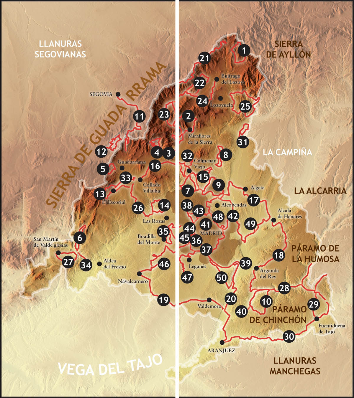 7 madrid 50 bicimap