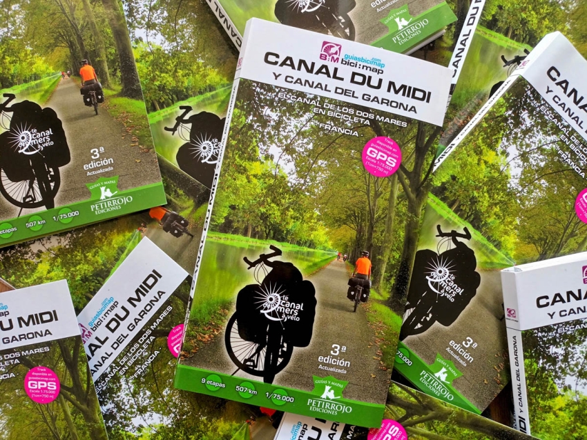 Tercera edición de la guía del Canal du Midi en Francia