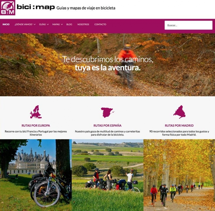 Nueva web bici:map