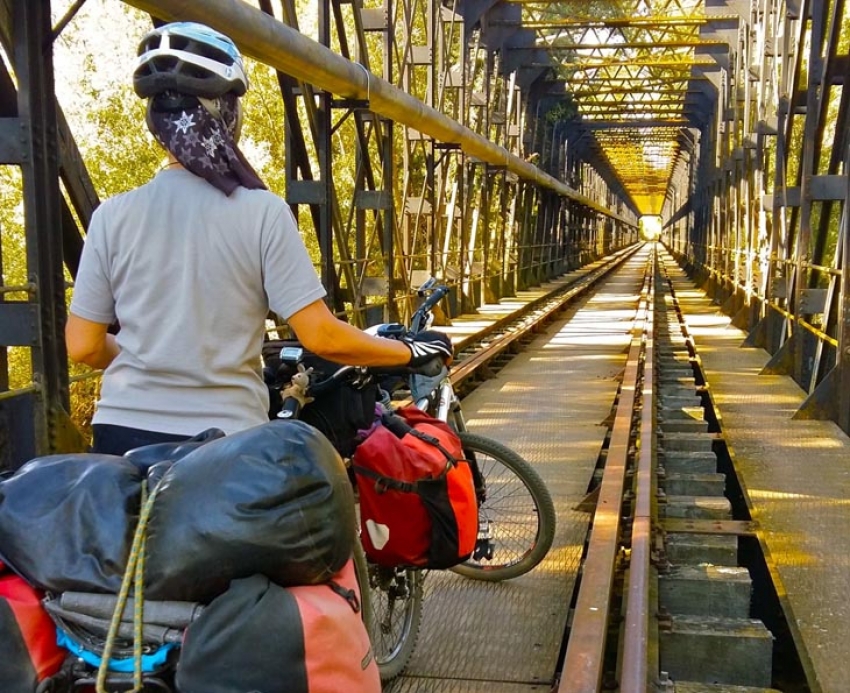 La Vía Verde Ruta de la Plata reflejada en la guía bici:map